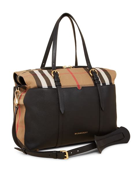 nappy bags burberry|diaper tote burberry diaper bag.